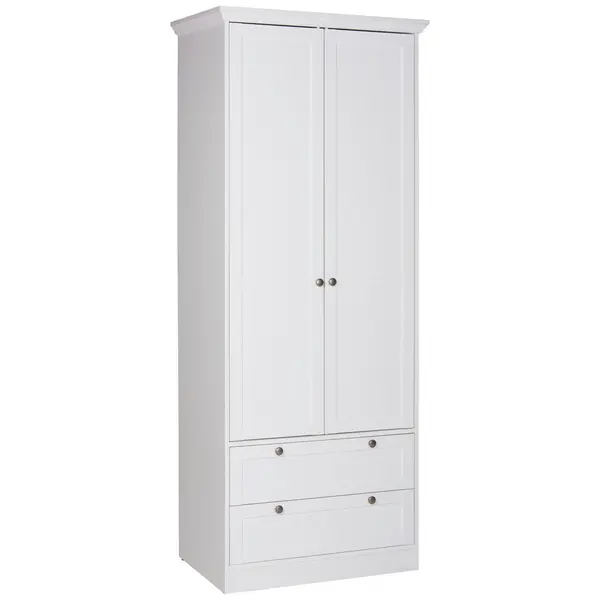 Dulap Cu Uși Rotative, 80/200/51 cm, alb