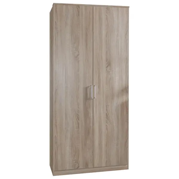 Dulap Cu Uși Rotative, 90/199/58 cm, culoare lemn stejar