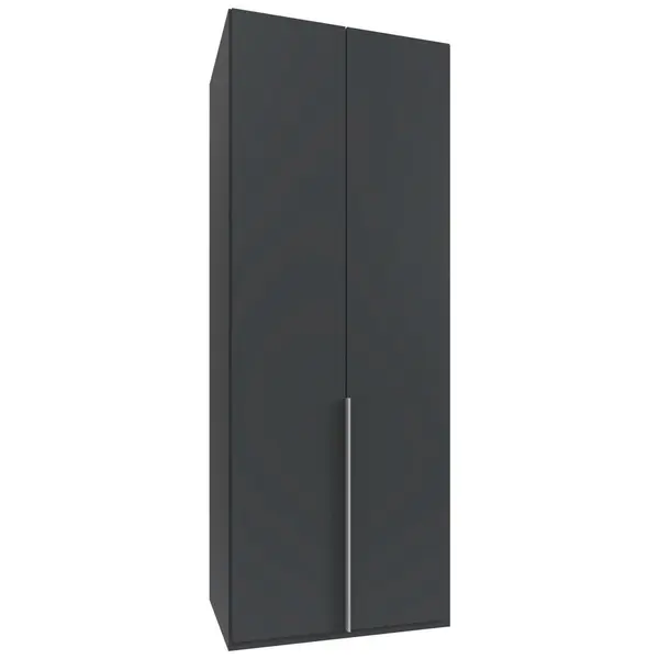 Dulap Cu Uși Rotative, 90/236/58 cm, grafit