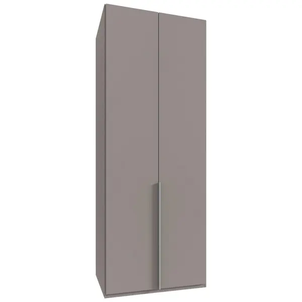 Dulap Cu Uși Rotative, 90/236/58 cm, gri, sahara