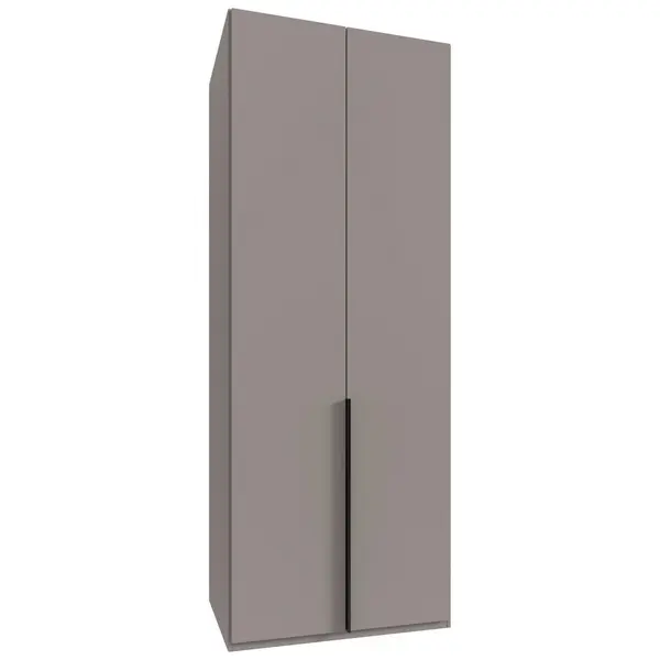 Dulap Cu Uși Rotative, 90/236/58 cm, gri, sahara