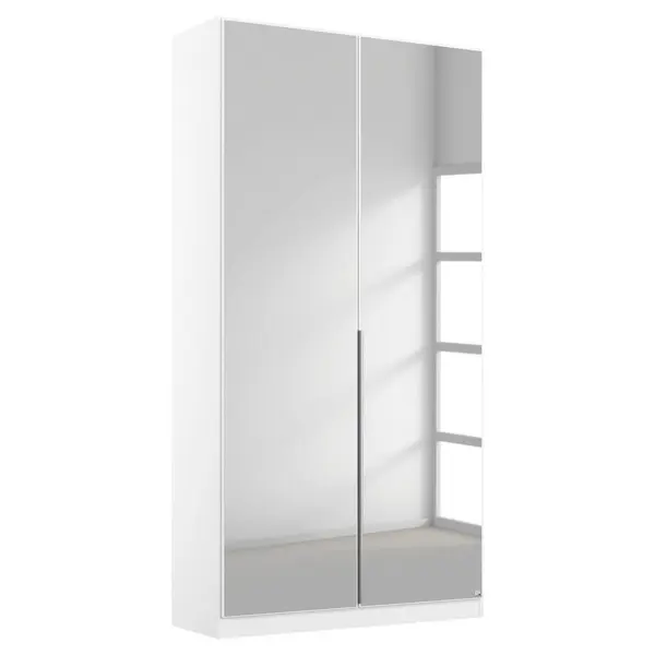 Dulap Cu Uși Rotative, 91/229/54 cm, argintiu, alb