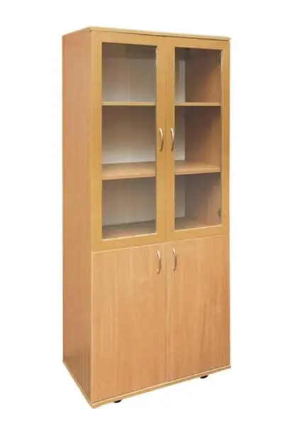 Dulap cu vitrina 4 usi (2 din sticla) 802 x 403 x 1816 mm Dulap cu vitrina 4 usi (2 din sticla) 802 x 403 x 1816 mm