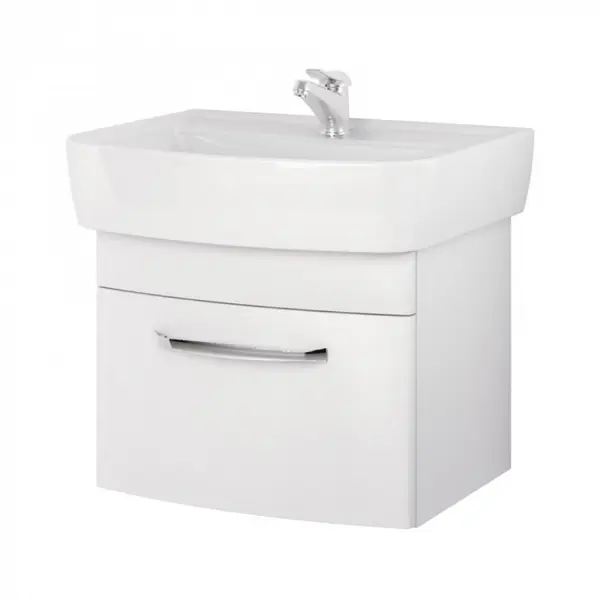 Dulap de baie Pure Alb pentru lavoar Pure 60 Cersanit