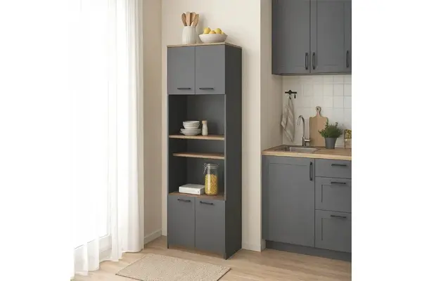Dulap de bucatarie Rowan Gri 60x42x182cm