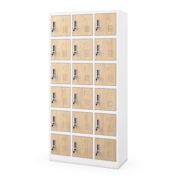 Dulap de depozitare KAROL, 900 x 1850 x 400 mm, Eco Design: alb/stejar sonoma Dulap de depozitare KAROL, 900 x 1850 x 400 mm, Eco Design: alb/stejar sonoma