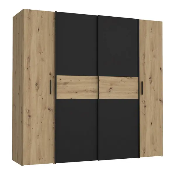 Dulap dormitor Bekerk Pako World Maro inchis 200x61.5x190.5 cm