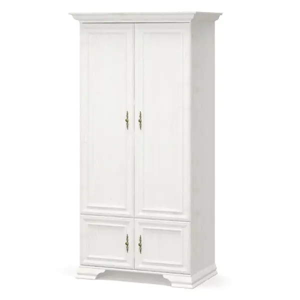 Dulap IRYS, 4 usi, pin anderson, 100,9x62,2x197,6 cm