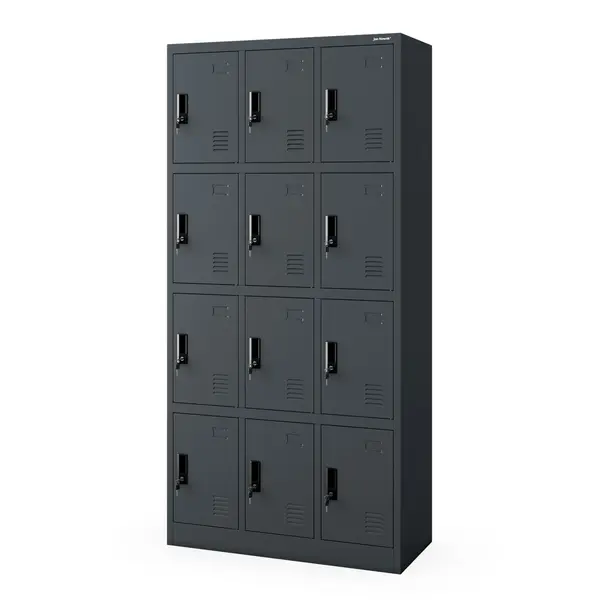 Dulap metalic BHP pentru gustari MARCIN, 900 x 1850 x 400 mm, antracit Dulap metalic BHP pentru gustări MARCIN, 900 x 1850 x 400 mm, antracit
