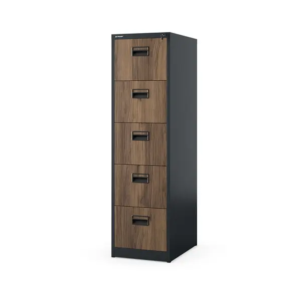 Dulap metalic de arhivare SARA V5, 460 x 1625.5 x 620 mm, Eco Design: nuc-antracit Dulap metalic de arhivare SARA V5, 460 x 1625.5 x 620 mm, Eco Sesign: nuc-antracit