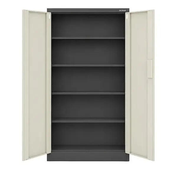 Dulap metalic de birou cu incuietoare cu cifru antracit / stejar sonoma: Eco Design DANIEL, 900 x 1850 x 400 mm Dulap metalic de birou cu încuietoare cu cod antracit, stejar sonoma, 900x1850x400 mm: DANIEL Eco Design