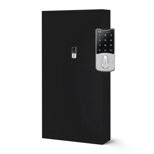 Dulap metalic de birou pentru dosare DANIEL, 900 x 1850 x 400 mm, negru Dulap metalic de birou pentru dosare DANIEL, 900 x 1850 x 400 mm, negru