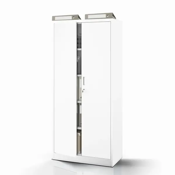 Dulap metalic vestiar JAN Compact 1750 x 800 x 400 mm, alb Dulap metalic vestiar JAN Compact 1750 x 800 x 400 mm, alb