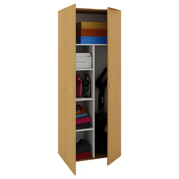 Dulap Multifuncțional, 70/178/40 cm, culoare lemn fag