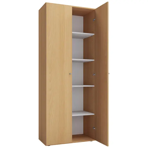Dulap Multifuncțional, 70/178/40 cm, culoare lemn fag
