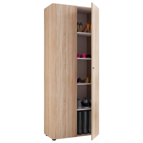 Dulap Multifuncțional, 70/178/40 cm, culoare lemn stejar