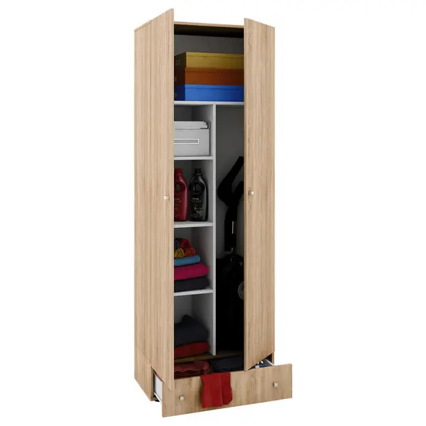 Dulap Multifuncțional, 70/198/39 cm, stejar Sonoma