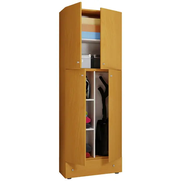 Dulap Multifuncțional, 70/200/39 cm, culoare lemn fag