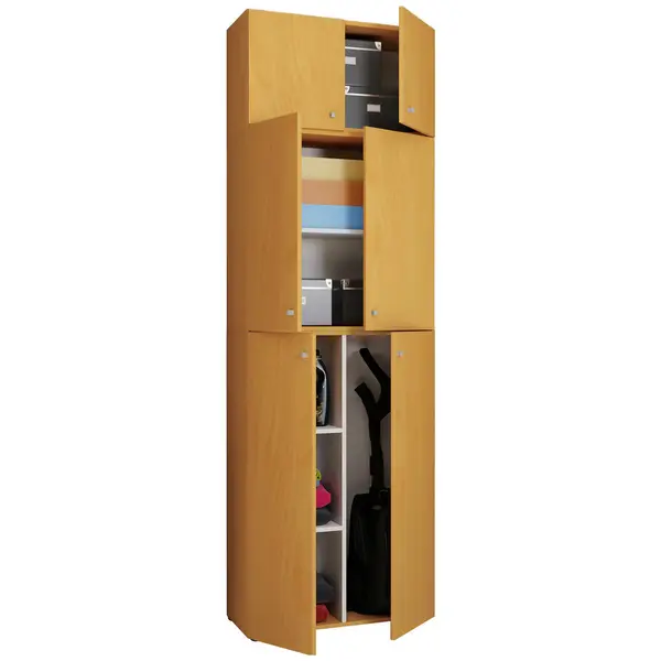Dulap Multifuncțional, 70/223/39 cm, culoare lemn fag