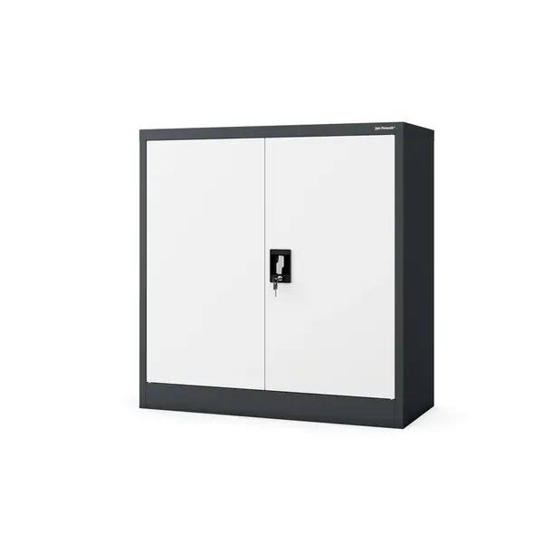 Dulap pentru dosare cu cheie BEATA, 900 x 930 x 400 mm, antracit-alb Dulap pentru dosare cu cheie BEATA, 900 x 930 x 400 mm, antracit-alb