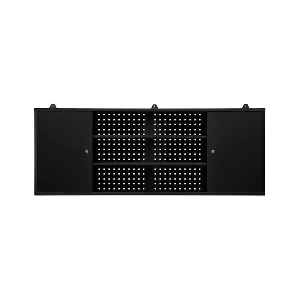 Dulap scule LEO, 1600 x 600 x 200 mm, negru Dulap scule LEO, 1600 x 600 x 200 mm, negru