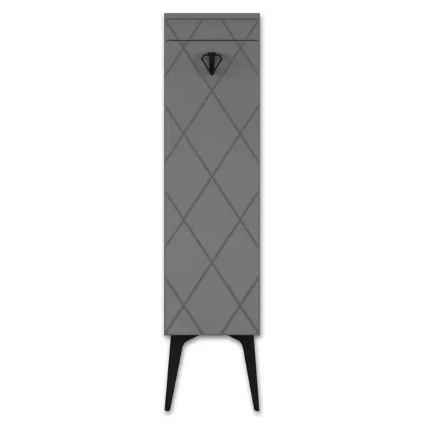 Dulap soldat baie Cosmos anthracite 35x145 cm