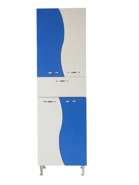Dulap soldat baie dublu Selena cobalt 50x170 cm