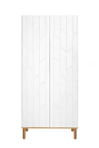 Dulap Toteme botanic alb/stejar H200 cm