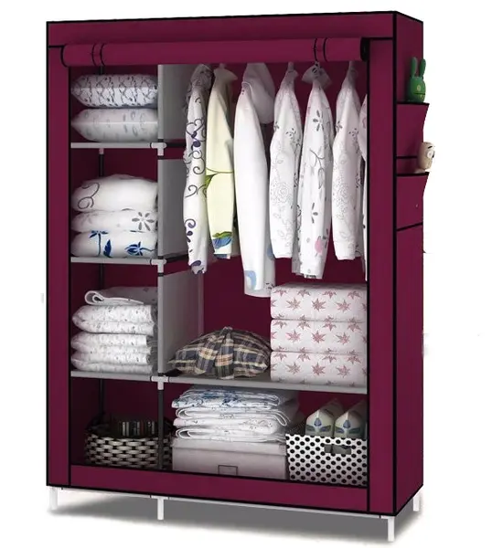 Dulap VISINIU Haine 2 compartimente Textil