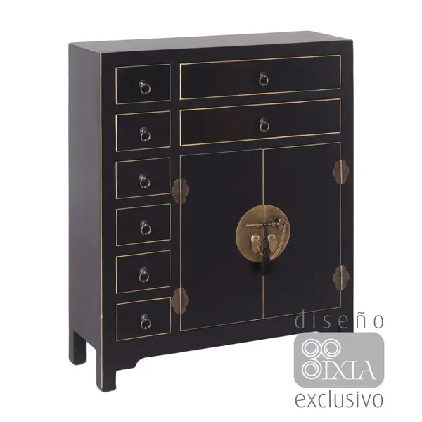 Dulapior EGYPT 73 x 26 x 90 CM - Negru