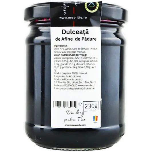 Dulceata de Afine de Padure 230g