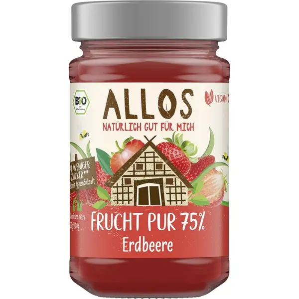 Dulceata de capsuni cu sirop de agave, eco - 250 g