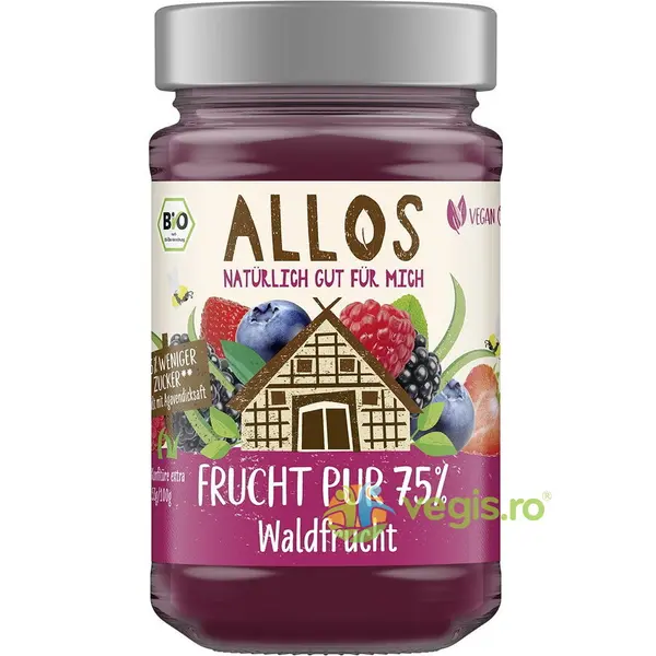 Dulceata de Fructe de Padure cu Sirop de Agave Ecologica/Bio 250g