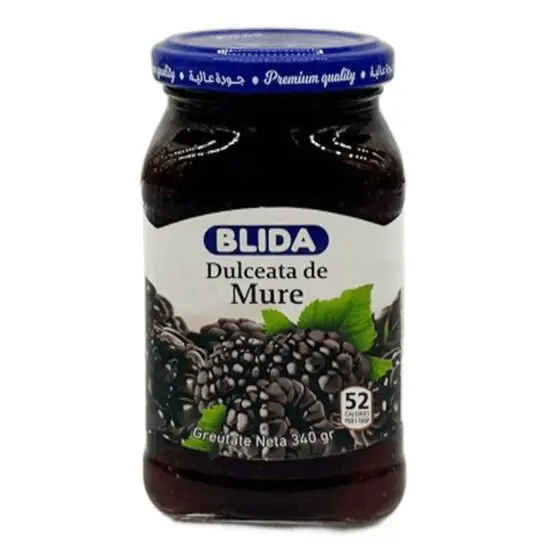 Dulceata de mure Blida, 340g Engros