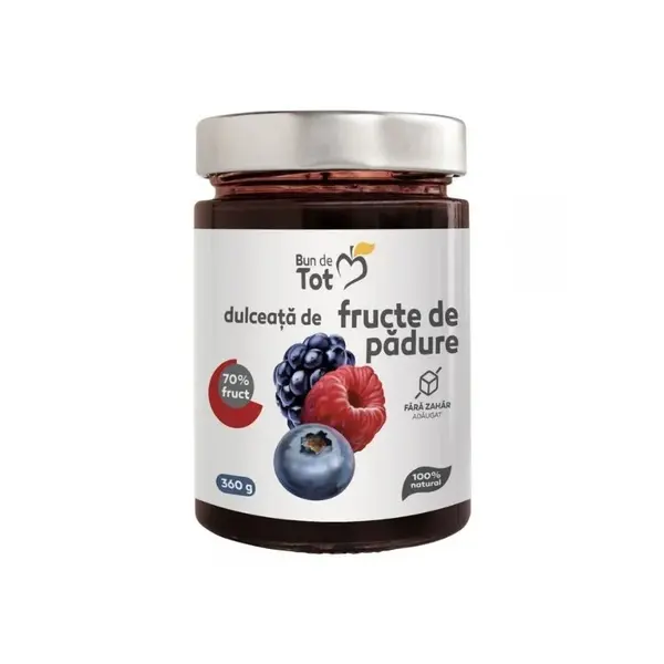 Dulceata din fructe de padure, 360 g, Dacia Plant