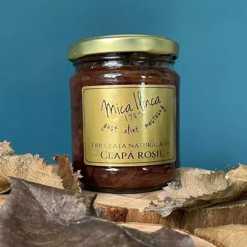 Dulceață Naturală de Ceapă Roșie, 220g | Mica Ilinca