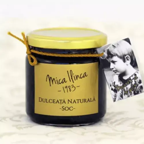Dulceață Naturală de Soc 70%, 220g | Mica Ilinca