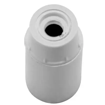 Dulie E14 IP20 plastic bakelite alb V-TAC SKU-8753