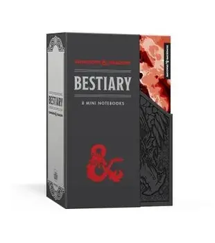 Dungeons and Dragons Bestiary Notebook Set: 8 Mini Notebooks/Wizards of the Coast