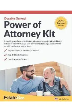 Durable General Power of Attorney Kit: Make Your Own Power of Attorney in Minutes - Estatebee