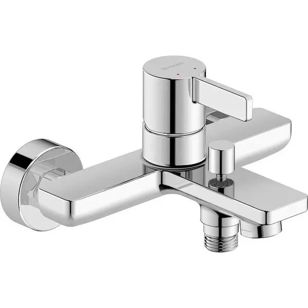 Duravit Baterie cada Duravit D-Neo DE5230000010, aparenta, monocomanda, cartus ceramic, diverter, Crom lucios