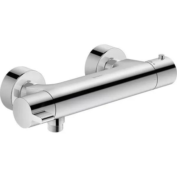 Duravit Baterie dus Duravit B.2 B24220000010, aparenta, termostat, monocomanda, cartus ceramic, Crom