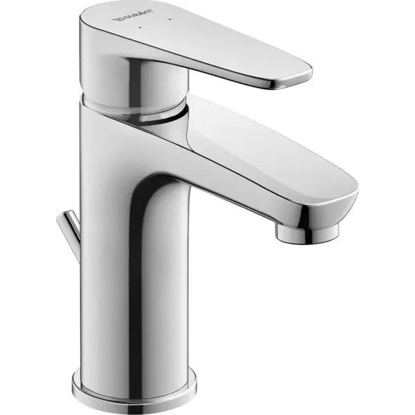 Duravit Baterie lavoar Duravit B.1 B11010001010, marime M, cartus ceraqmic, monocomanda, 155 mm, ventil, Crom lucios