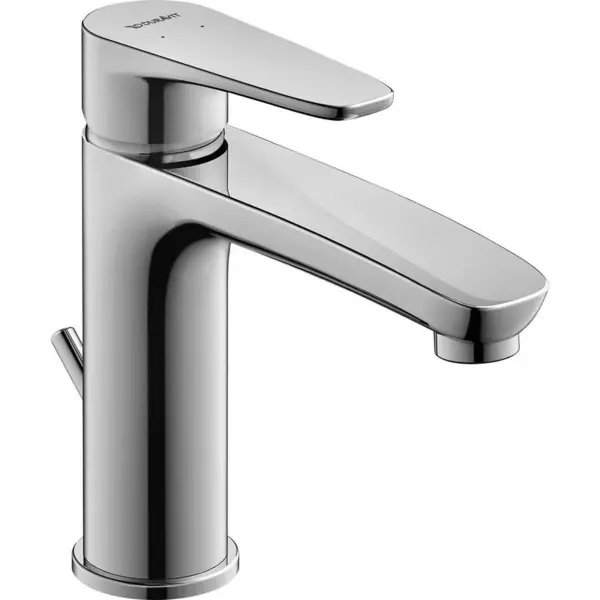 Duravit Baterie lavoar Duravit B.1 B11020001010, monocomanda, marime M, cartus ceramic, set evacuare cu tija, crom