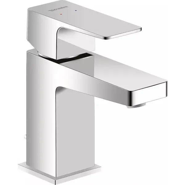 Duravit Baterie lavoar Duravit Manhattan MH1010001010, marime S, cartus ceramic, monocomanda, 138 mm, ventil, Crom