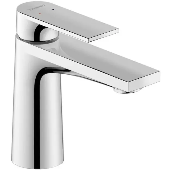 Duravit Baterie lavoar Duravit Tulum TU1020002010, monocomanda, marime M, cartus ceramic, fara set de evacuare, Crom