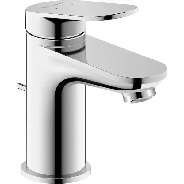 Duravit Baterie lavoar Duravit Wave WA1010001010, monocomanda, marime S, cartus ceramic, set evacuare cu tija, crom