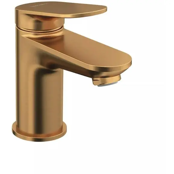 Duravit Baterie lavoar Duravit Wave WA1010002004, monocomanda, marime S, cartus ceramic, fara set de evacuare, bronz mat