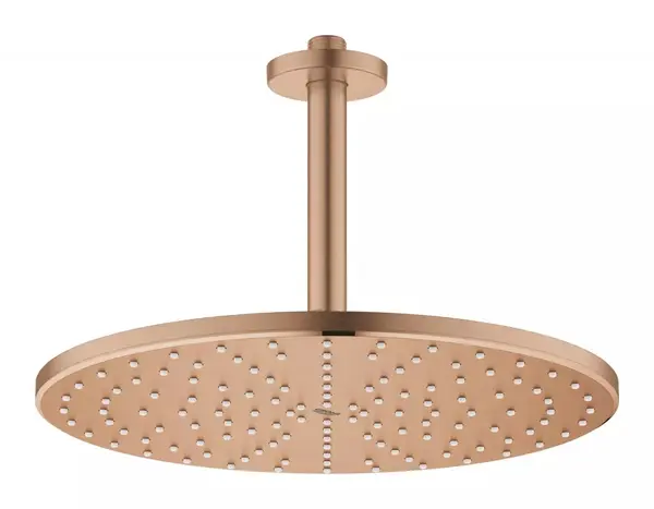 Dus fix Grohe Rainshower 310, 26560DL0, montare pe tavan, 310 mm, 1 functie, Cupru mat