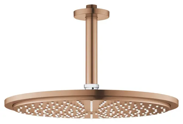 Dus fix Grohe Rainshower Cosmopolitan 310 26067DL0, 1/2 inch, montare pe tavan, 310 mm, 1 pulverizare, anti-calcar, mat, Warm Sunset